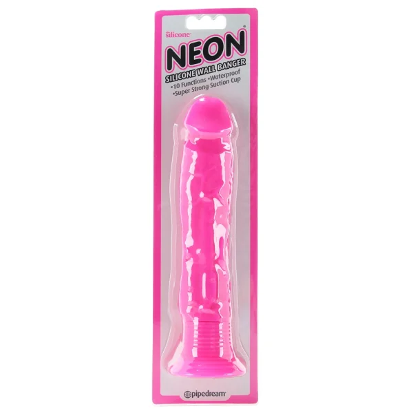 Neon Silicone Wall Banger - Pink