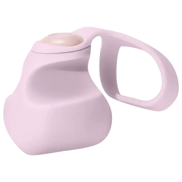 Fin Silicone Rechargeable Finger Vibrator by Dame - Citrus