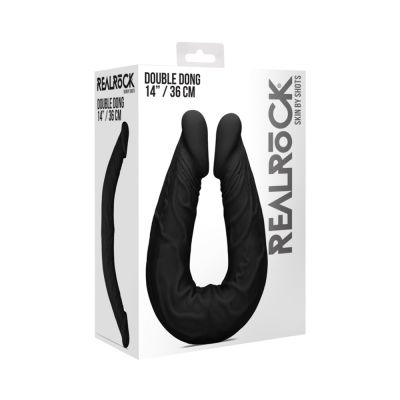 Realrock 14 36 Cm Double Dong Black