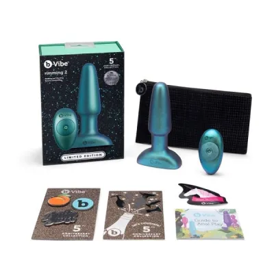 b Vibe Rimming Plug 2 Space Green