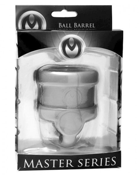 Ball Barrel Divided Scrotum Stretcher