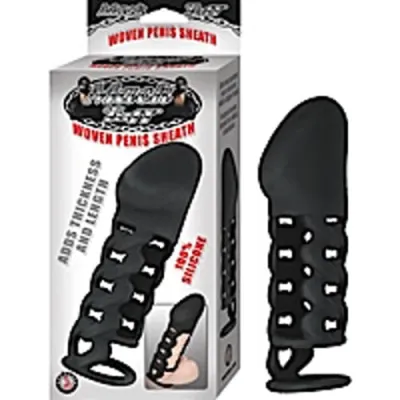 Mack Tuff Woven Penis Sheath Black