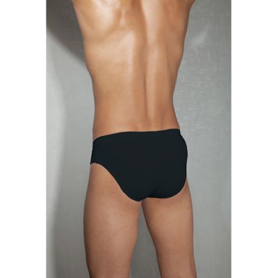 Black Briefs With Zipper Small