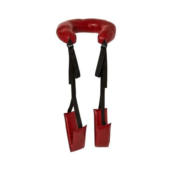 Sportsheets Saffron Thigh Sling Black Red Sex Position Strap — image 7 of 9