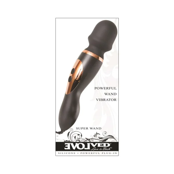 Evolved Super Wand Massager Silicone Head Multi Function