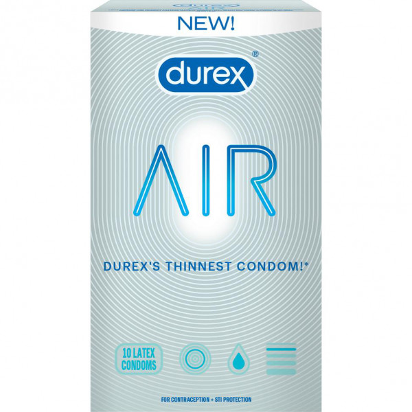 Durex Air Extra Thin Transparent Latex Condoms — image 5 of 19
