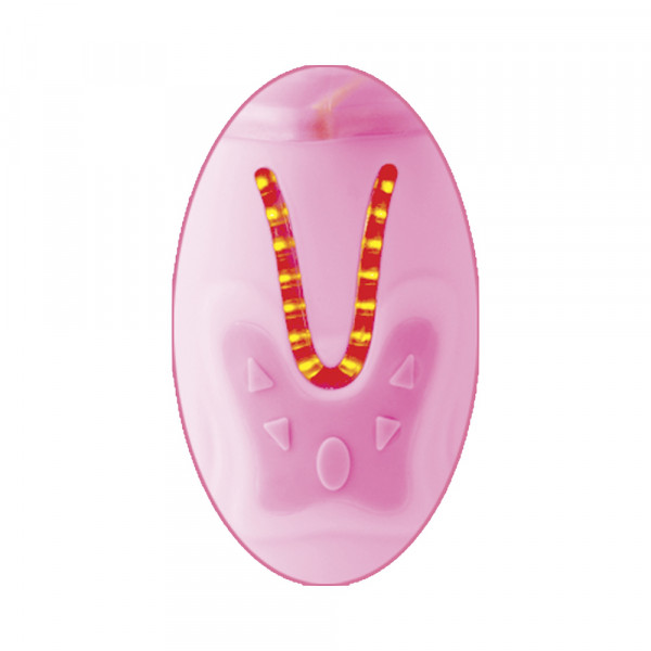 Remote Control Thrusting Rabbit Pearl Vibrator Pink — image 5 of 12