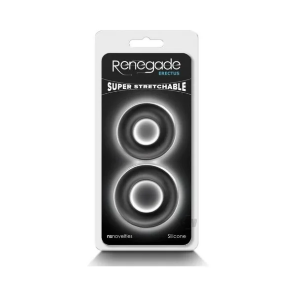 Cock Rings: Renegade Erectus Black