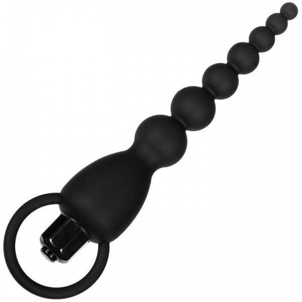 Vibrating Silicone Anal Beads