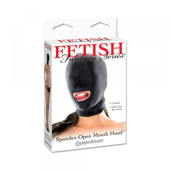 Fetish Fantasy Spandex Open Mouth Hood