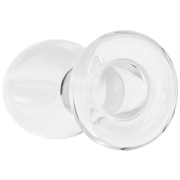 Crystal Premium Glass Large Butt Plug