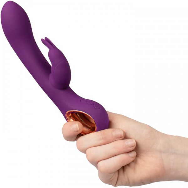 Blissful Purple Luxury Silicone 16 Function Rabbit Vibrator — image 5 of 5