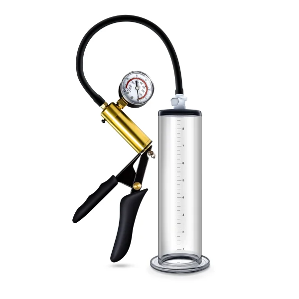 Performance - Vx6 Vacuum Penis Pump With Brass Pistol & Pressure Gauge -  Clear — image 13 of 25