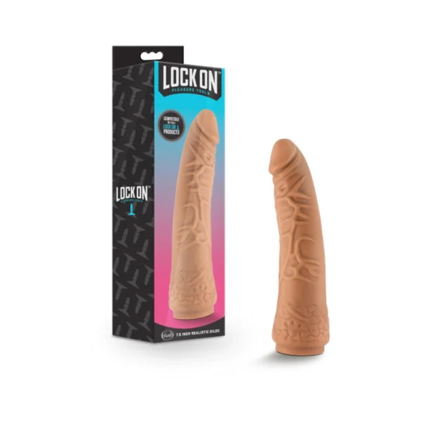 Lock On - 7.5 Inch Realistic Lock On Dildo — image 6 of 16