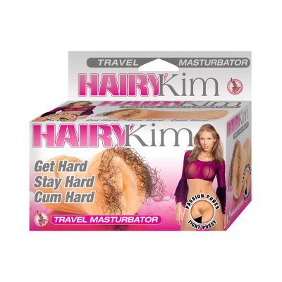 Hairy Kim Travel Pussy Masturbator Beige