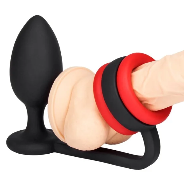 Bondara Cocked and Loaded Silicone Butt Plug & Cock Ring — image 4 of 5