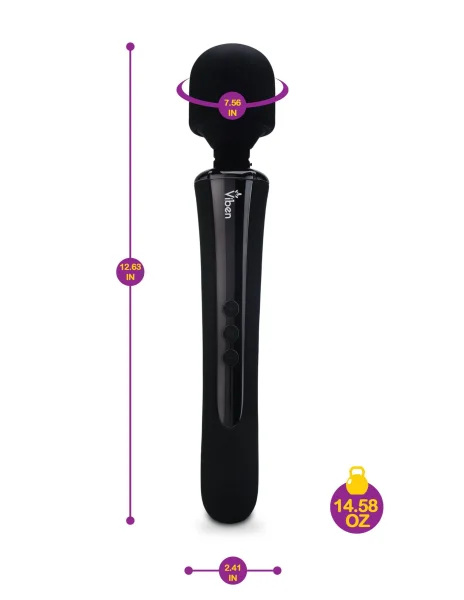 Viben Obsession - Black - Intense Wand Massager