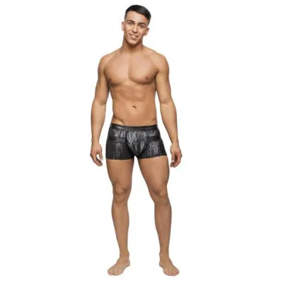 Male Power Insert Shorts Dazzle Black XL