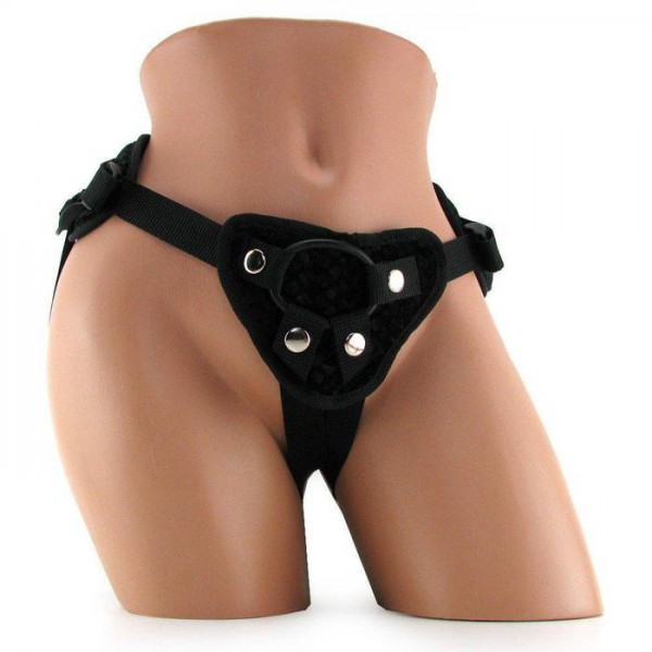 Harness The Moment Velvet Strap-On Corset