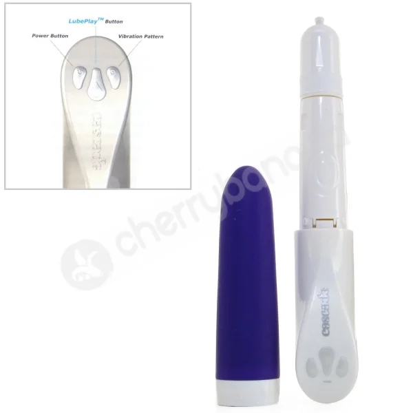 Cascade Flow Purple Self Lubricating Vibrator