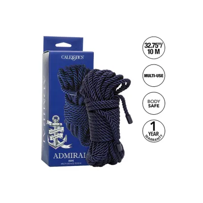 California Exotic Admiral Navy Synthetic Bondage Rope 10m 32 75