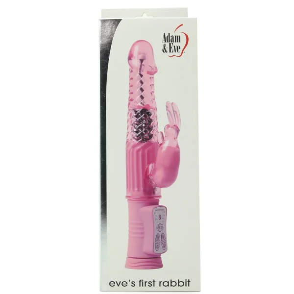 Adam and Eve Eves First Rabbit - Pink