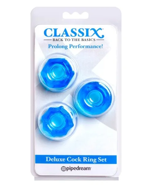 Classix Deluxe Cock Ring Set