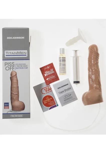 Titanmen - Pissoff w/Suction Cup Vanilla