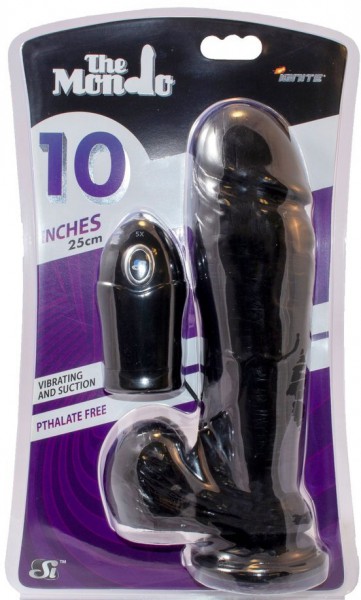 Vibrating Thick 10" Cock + Balls