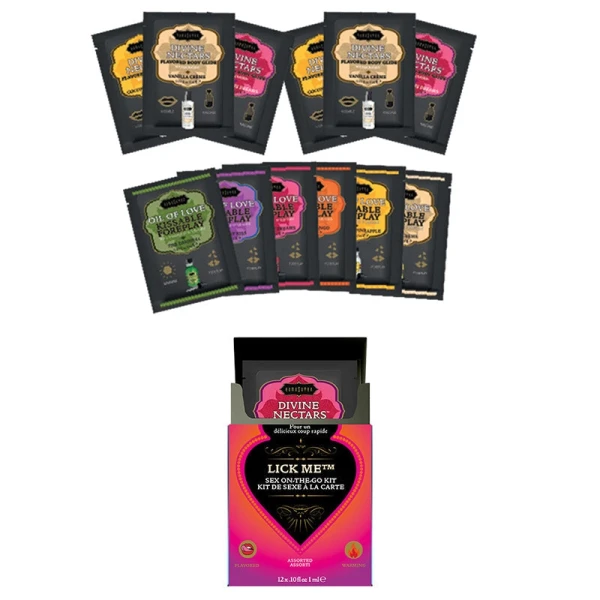 Kama Sutra Sex To Go Lick Me Packet Set
