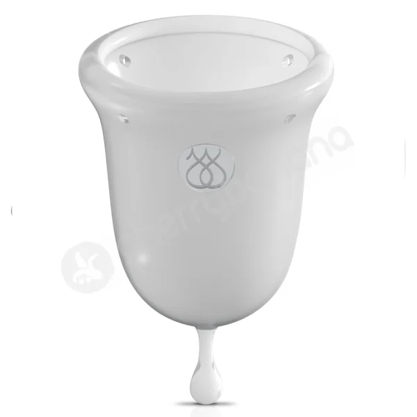 Jimmyjane Intimate Care Clear Menstrual Cups 2 Pack