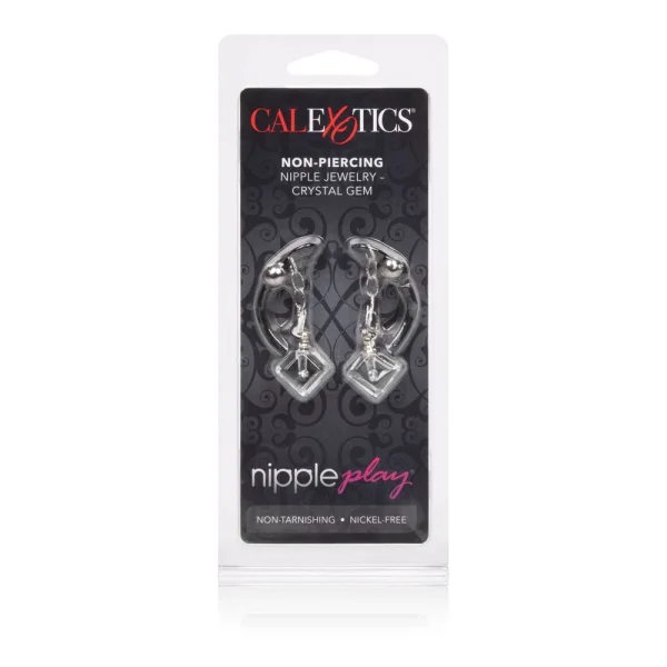 Nipple Play Non-Piercing Nipple Jewelry - Crystal Gem