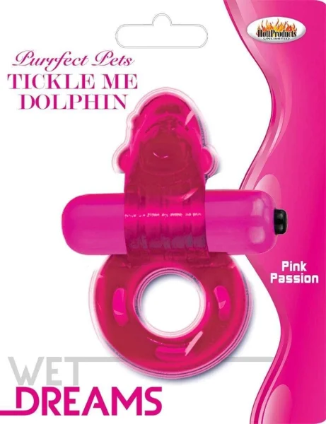 Purrfect Pet Tickle Me Dolphin - Magenta