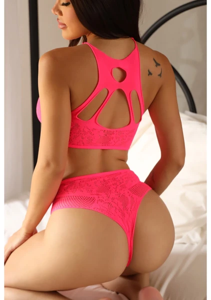 Forget You Crop Top and High Waisted Panty