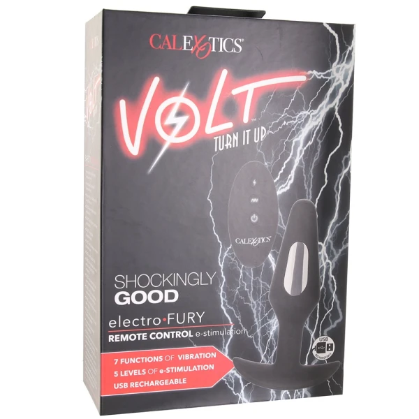 Volt Electro Fury EStim Butt Plug