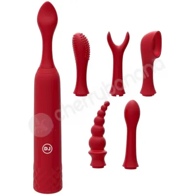 iVibe Select iQuiver Red 7 Piece Vibrator Set