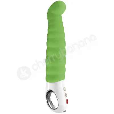 Fun Factory Patchy Paul G5 Green Silicone Waterproof Vibrator