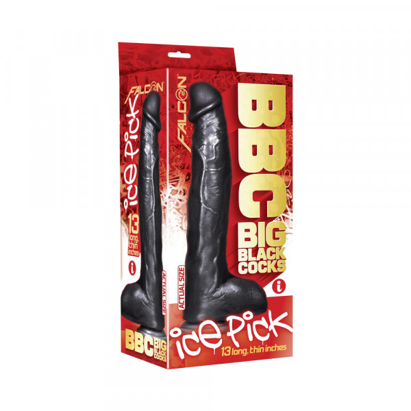 Falcon Bbc - Big Black Cock, Ice Pick, 13in