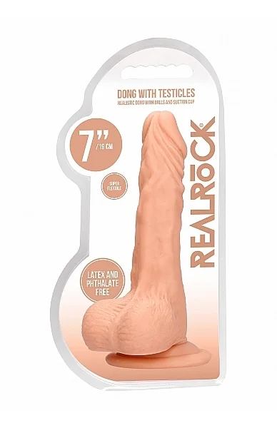 7'' Realistic Cock + Balls