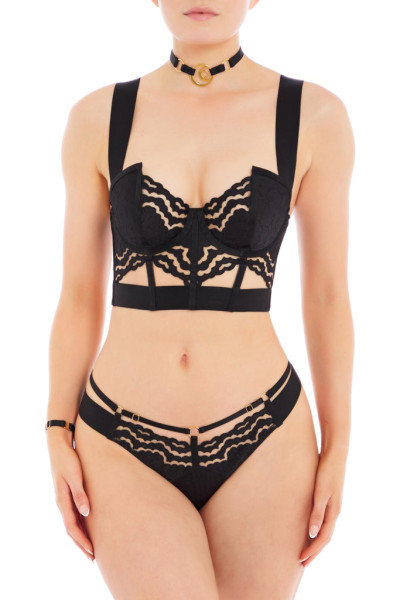 Dala Cropped Basque - Bordelle