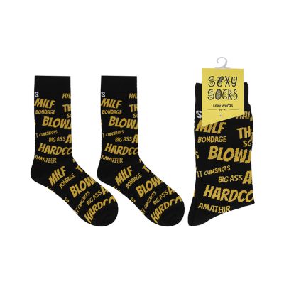 Shots Socks Sexy Words S m
