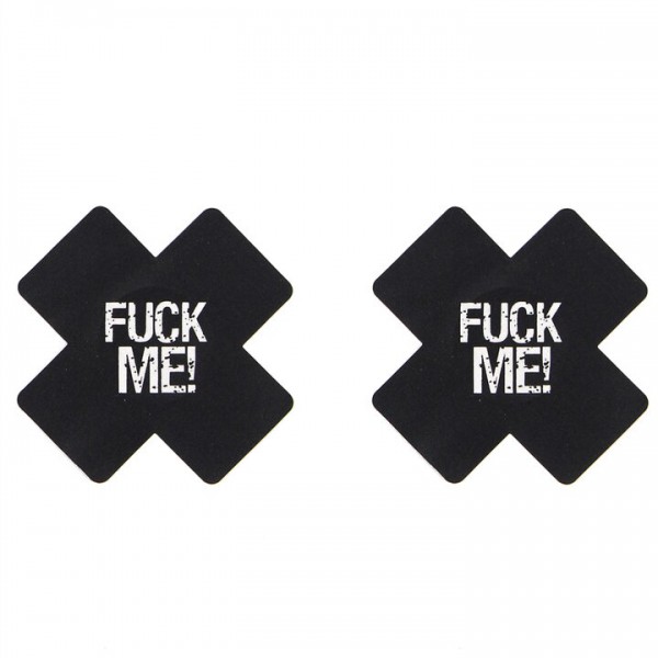 Bondara ‘Fuck Me!’ Glow In The Dark Nipple Pasties