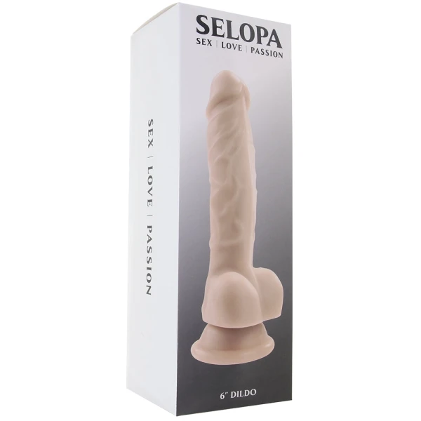 Selopa 6 Inch Dildo in Light