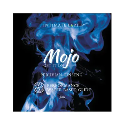 Lubricants Mojo Peruvian Ginseng Waterbased Performance Glide 3 Ml Foil