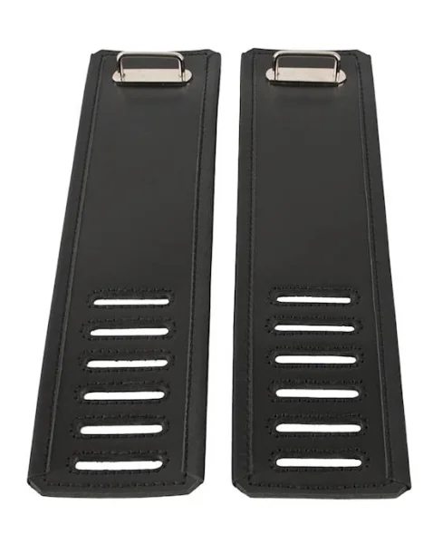 Leather Wrist Restraints - Black