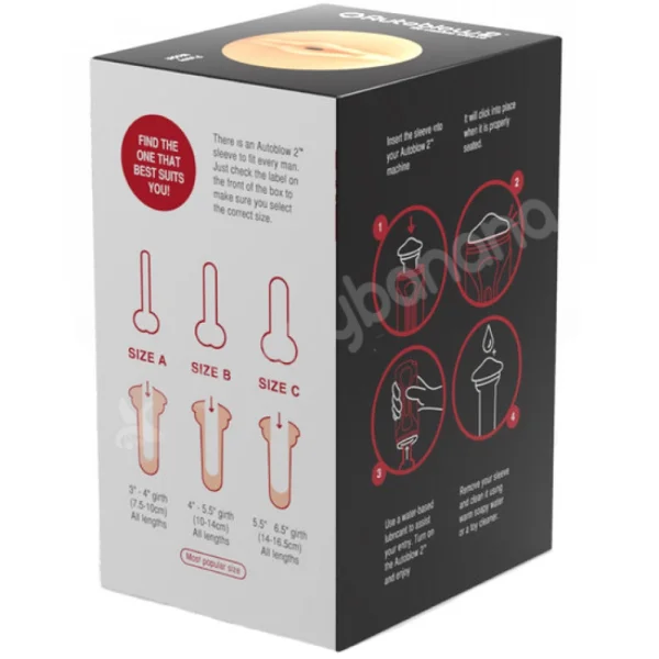Autoblow 2 Vagina Shaped Masturbator Sleeve — image 3 of 3