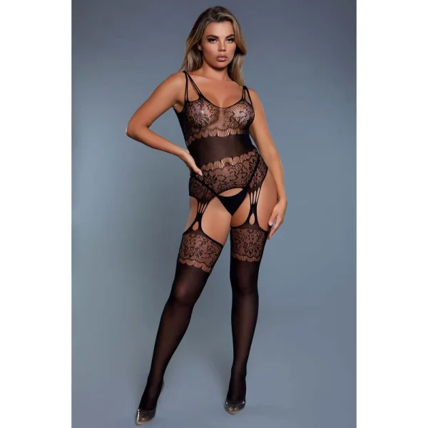 BeWicked Goodnight Kiss Bodystocking