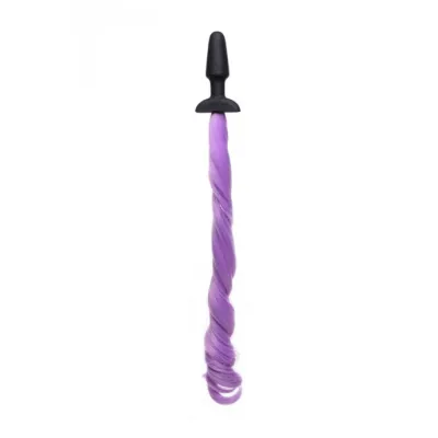 Tailz Purple Pony Tail Anal Plug Purple 24 2 Inch