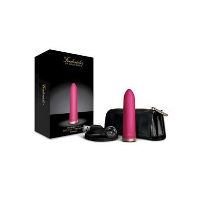 Fredericks Of Hollywood Rechargeable Bullet Vibrator Hot Pink