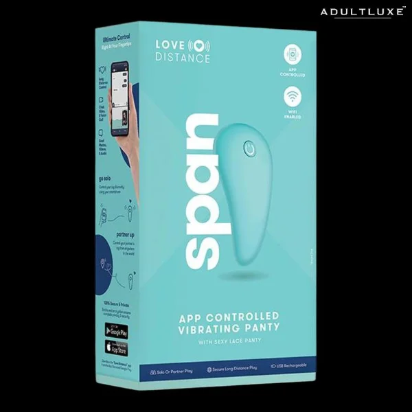Love Distance Span App Controlled Panty Vibrator